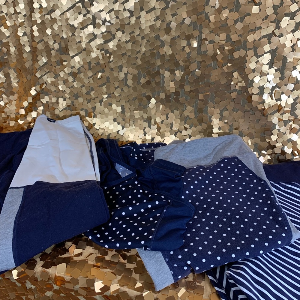 3 leggings and a racerback top- nwt & guc